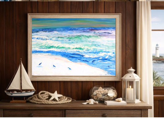 Breakfast in Destin - 48x24x1Inch