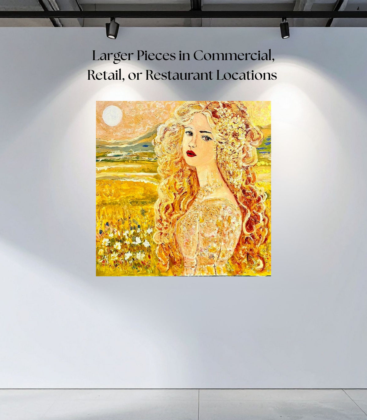 The Queen of Summer- Art Giclee Paper- Wood- Metal- Canvas