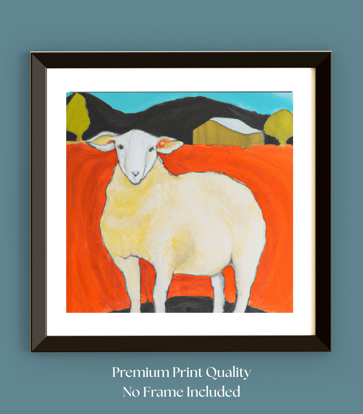 My Prize Sheep| Farm Harvest| Prints, Canvas, Wood, or Metal Art