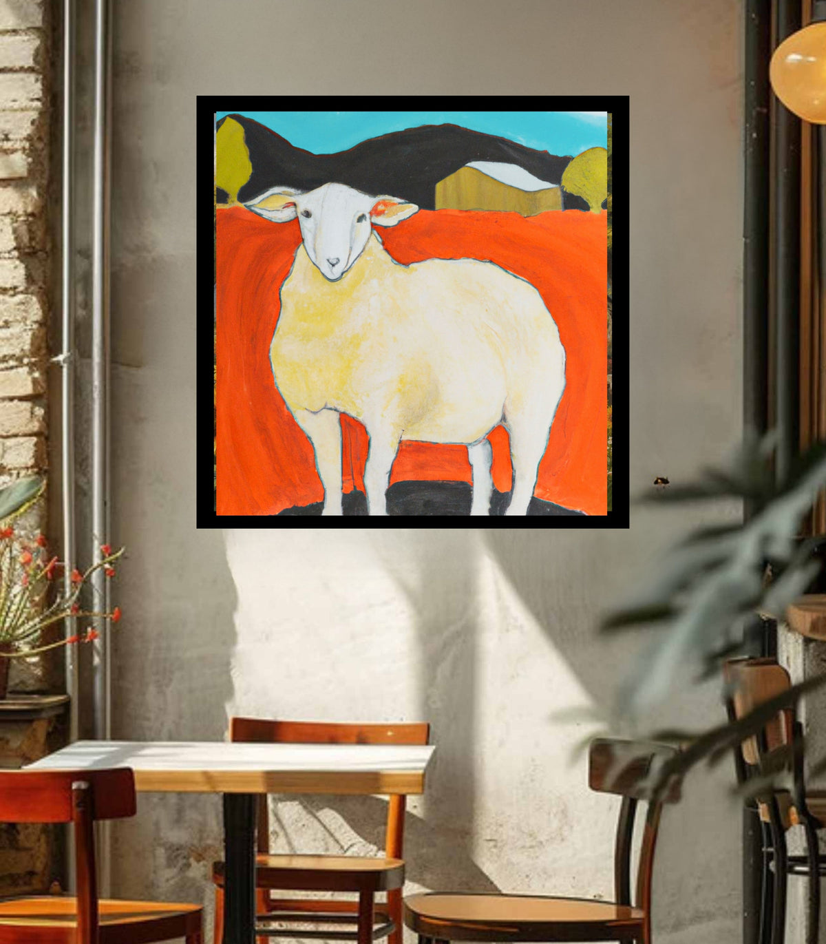 My Prize Sheep| Farm Harvest| Prints, Canvas, Wood, or Metal Art