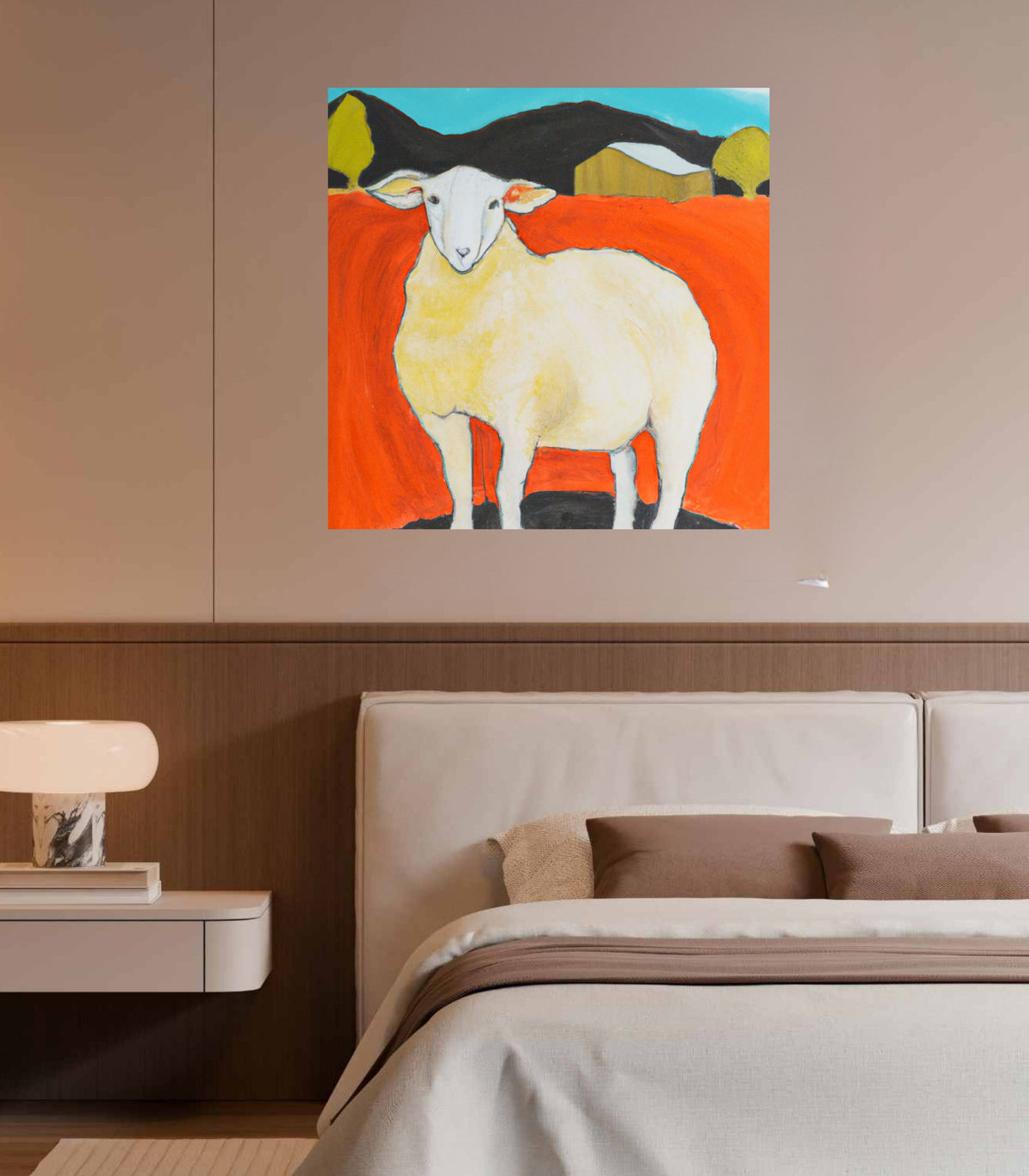 My Prize Sheep| Farm Harvest| Prints, Canvas, Wood, or Metal Art