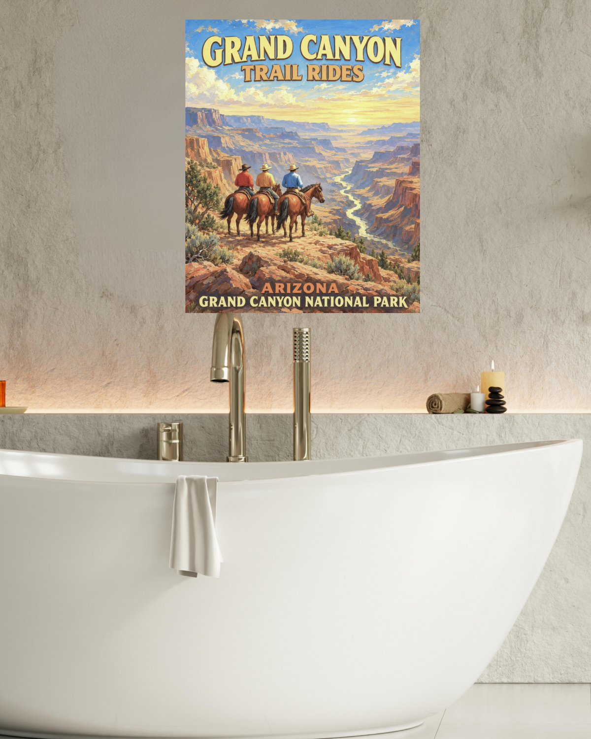 Grand Canyon Trail Rides| Prints, Canvas, Wood, or Metal Art