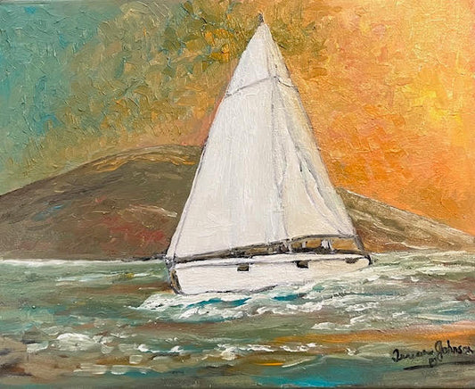Evening Passage - Original Oil Painting -16x20x.5 inch