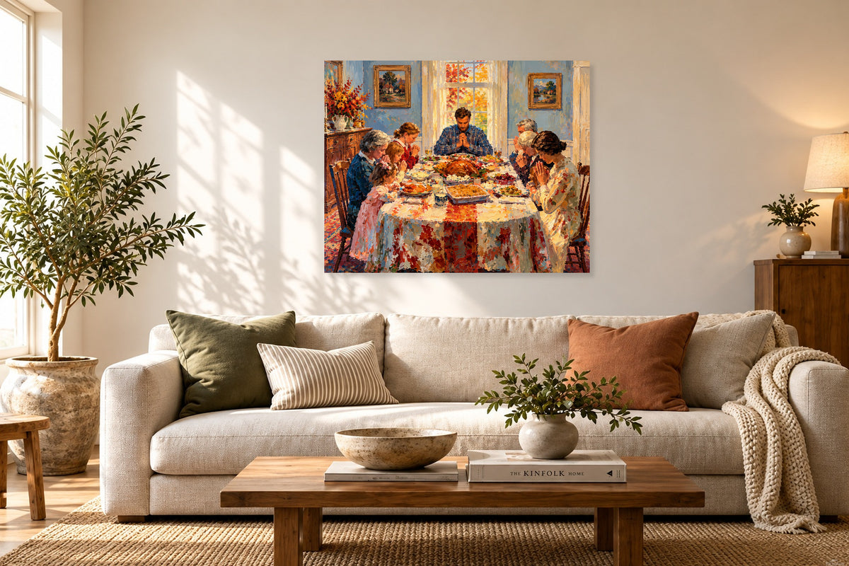 2778471 :: Happy Thanksgiving Give Thanks| Celebrate The Holiday- Giclee Paper- Wood- Metal- Canvas