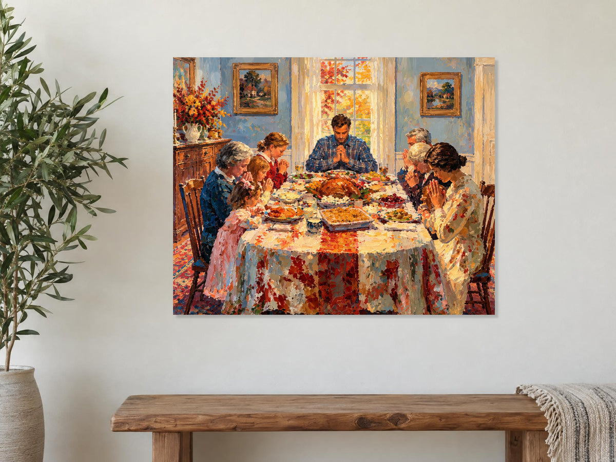2778471 :: Happy Thanksgiving Give Thanks| Celebrate The Holiday- Giclee Paper- Wood- Metal- Canvas