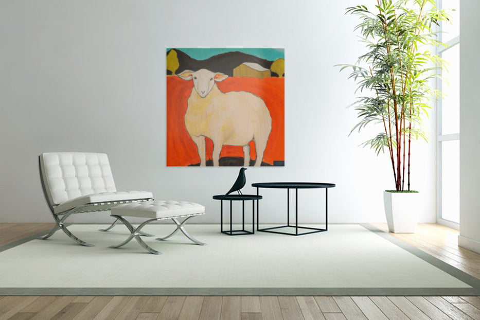 My Prize Sheep| Farm Harvest| Prints, Canvas, Wood, or Metal Art