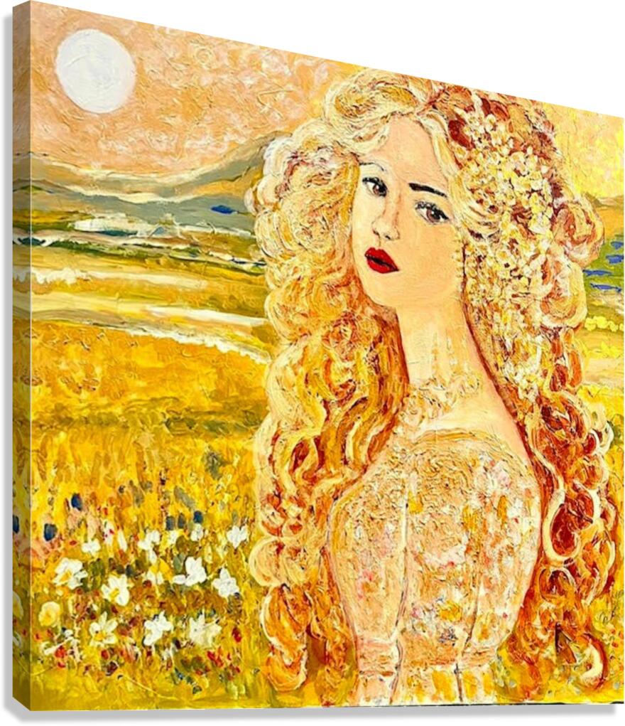The Queen of Summer- Art Giclee Paper- Wood- Metal- Canvas