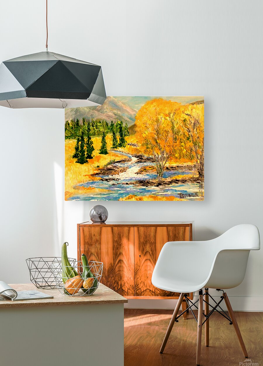 Colorado Morning | Rocky Mountain Landscape | Print of Original Teresa Johnson Painting| Giclee Paper- Wood- Metal- Canvas
