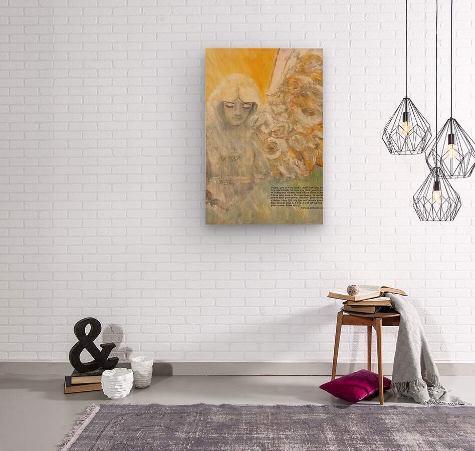 Angels Watch Over Thee| Heavenly Art| Inspiration| Print, Wood, Metal or Canvas- Heaven Being sent by God - Art by Teresa Johnson