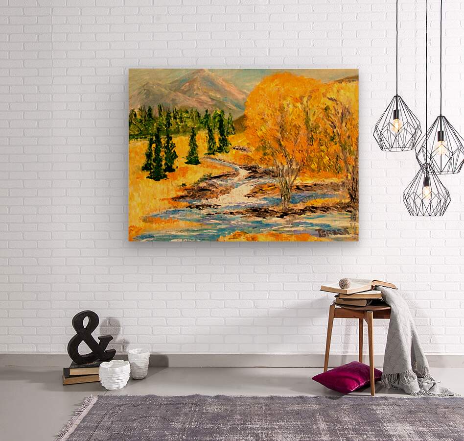 Colorado Morning | Rocky Mountain Landscape | Print of Original Teresa Johnson Painting| Giclee Paper- Wood- Metal- Canvas