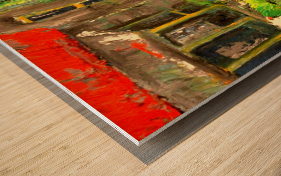 Cows In the Puddles- Giclee Paper- Wood- Metal- Canvas