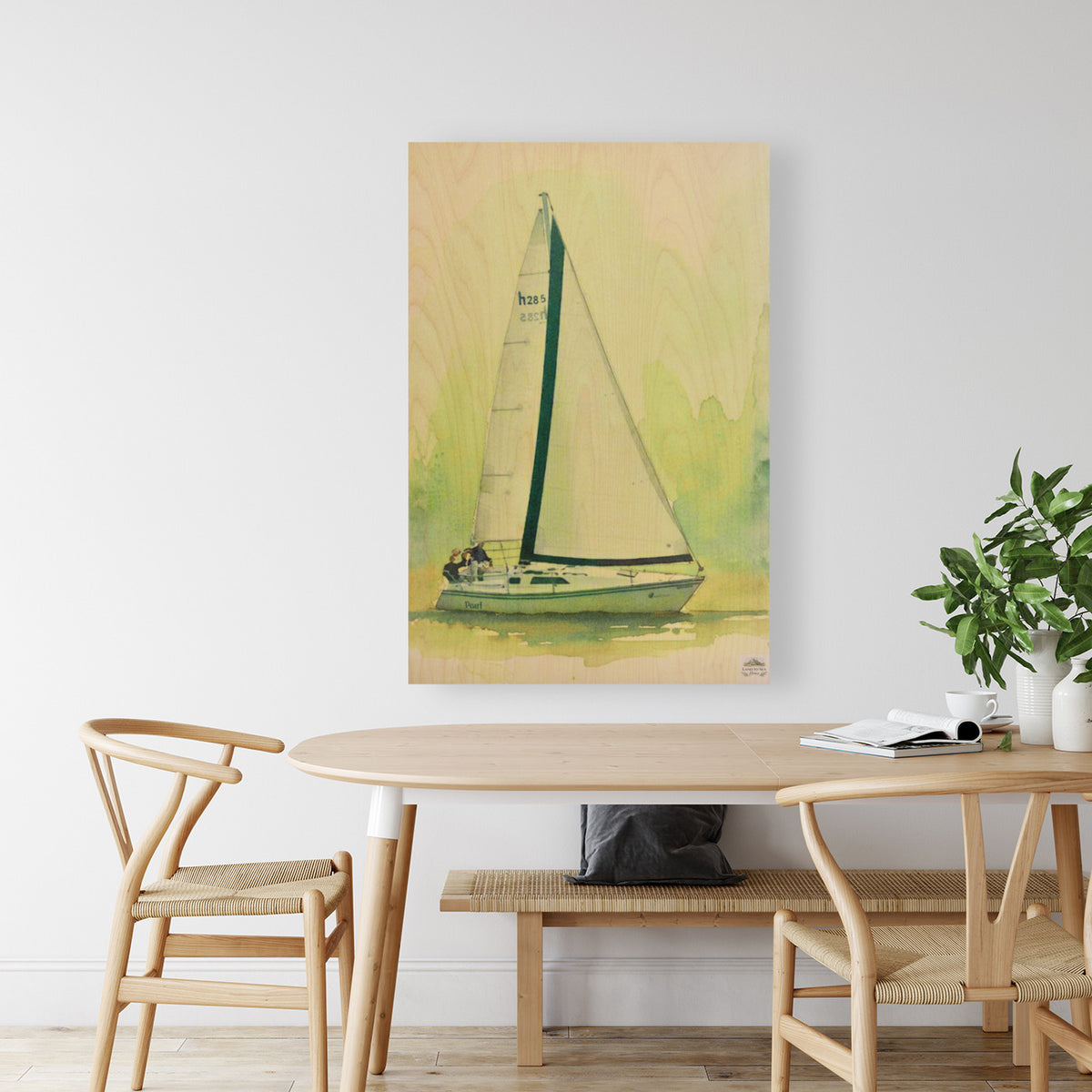 Sailing Boat Race| Water Sports Art| Giclee Paper- Wood- Metal- Canvas